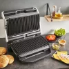 Kontaktinė grilio keptuvė Tefal Optigrill+ XL GC727D10 – 2000 W, stačiakampis metalinis korpusas