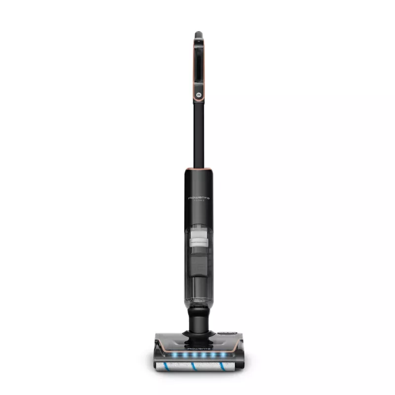 Rowenta X-Clean 7 GZ5736E0 belaidis šluotinis dulkių siurblys šlapiam ir sausam valymui, be maišelio, juodas