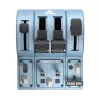 Thrustmaster TCA Quadrant Add-On Airbus Edition, juodas, mėlynas, skirta PC