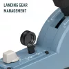 Thrustmaster TCA Quadrant Add-On Airbus Edition, juodas, mėlynas, skirta PC