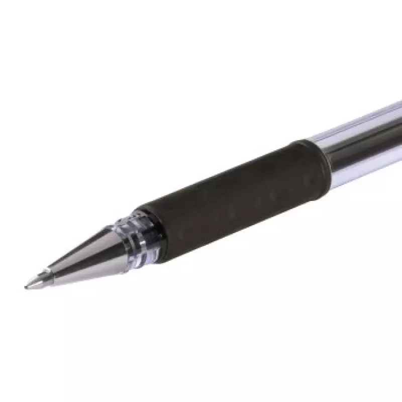 Hybrid Gel Grip tušinukų rinkinys, juodas rašalas, 0,3 mm antgalis, 12 vnt.