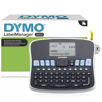 DYMO LabelManager 360D – įkraunamas etikečių spausdintuvas