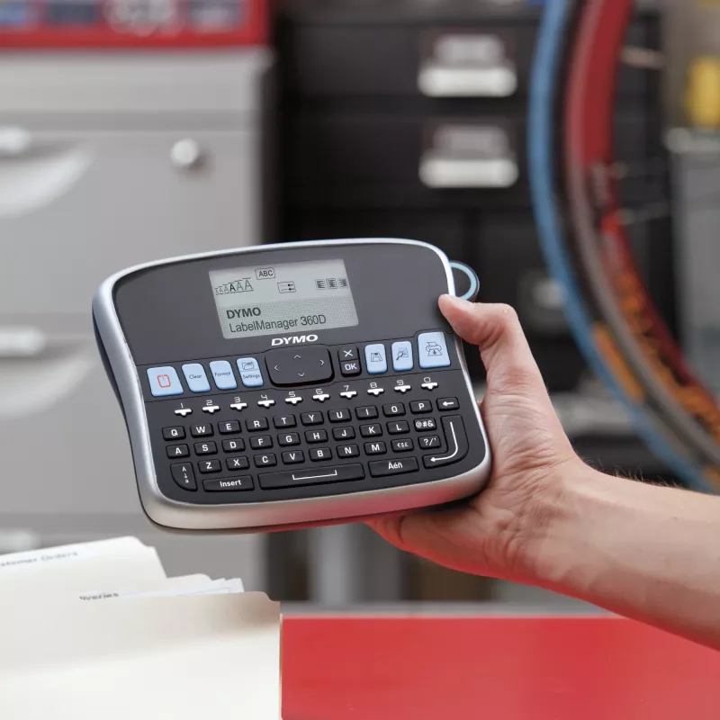 DYMO LabelManager 360D – įkraunamas etikečių spausdintuvas