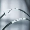 DYMO RHINO 4200 nešiojamas etikečių spausdintuvas | AZERTY klaviatūra ir greitieji klavišai | Patvarių etikečių spausdintuvas darbui statybose ir pramonėje