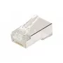 Hypertec 920850-HY RJ45 kištukas metalinis permatomas Cat5e STP 10 vnt.