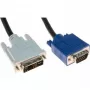Hypertec 127711-HY VGA kabelis 3 m DVI-A VGA (D-Sub) juoda, mėlyna, balta