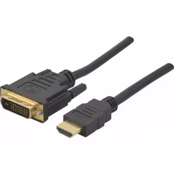 Hypertec 127891-HY vaizdo kabelio adapteris 5 m HDMI A tipo (standartinis) DVI-D juodas