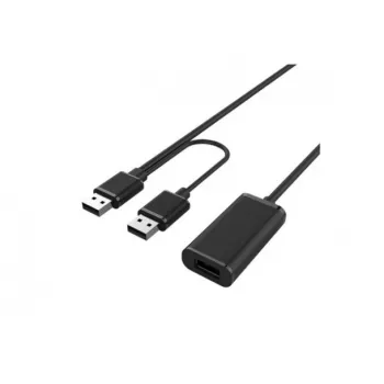 Hypertec 149221-HY USB 2.0 ilginimo laidas 20 m USB A – 2 x USB A juodas