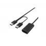 Hypertec 149221-HY USB 2.0 ilginimo laidas 20 m USB A – 2 x USB A juodas