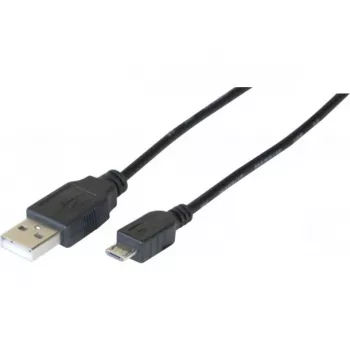 Hypertec 149692-HY USB kabelis USB 2.0 2 m USB A Micro-USB B Juodas