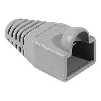 Hypertec 253191-HY kabelio apsauginis gaubtas RJ45 lizdui, pilkas, 10 vnt.