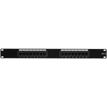 Hypertec 257260-HY patch panel 1U 16 prievadų Cat6a U/UTP