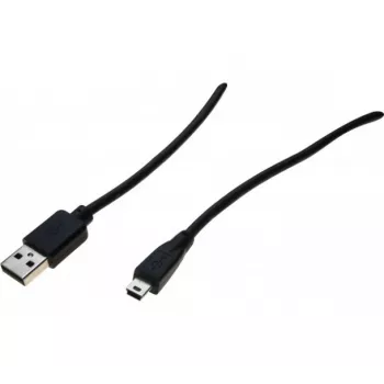 Hypertec 532417-HY USB kabelis USB 2.0 3 m USB A Mini-USB B Juoda
