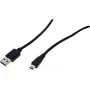 Hypertec 532417-HY USB kabelis USB 2.0 3 m USB A Mini-USB B Juoda