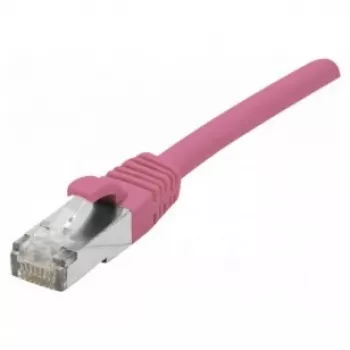 Hypertec 854438-HY tinklo kabelis rožinis 15 m Cat6a F/UTP (FTP)