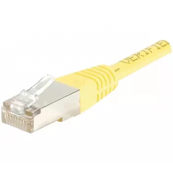 Hypertec 857080-HY tinklo laidas geltonas 0,15 m Cat5e F/UTP (FTP)