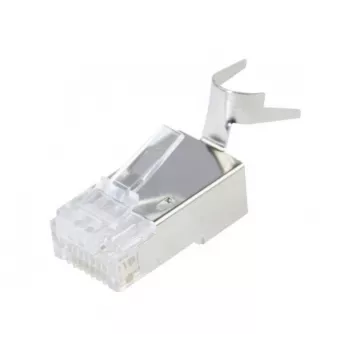 Hypertec 920818-HY RJ-45 kištukas skaidrus Cat6a kietai vielai (5 vnt.)