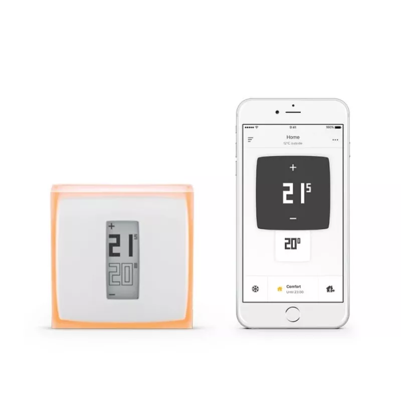 Netatmo NA-NTH01-DE-EC termostatas WLAN Baltas