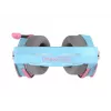 Oniverse Gaming Headset Nebula - Diva Pink (Multiplatform) – laidinis žaidimų ausinių rinkinys, 20-20000 Hz, 356 g, cianinė, rožinė