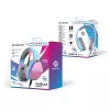 Oniverse Gaming Headset Nebula - Diva Pink (Multiplatform) – laidinis žaidimų ausinių rinkinys, 20-20000 Hz, 356 g, cianinė, rožinė