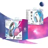 Oniverse Gaming Headset Nebula - Diva Pink (Multiplatform) – laidinis žaidimų ausinių rinkinys, 20-20000 Hz, 356 g, cianinė, rožinė