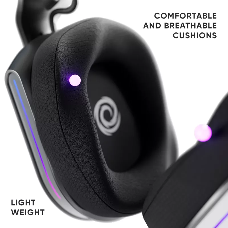 Oniverse Wireless Gaming Headset Polaris - Eclipse Black (Multiplatform) belaidės žaidimų ausinės