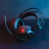 Steelplay Wired 3D Headset - Hp51 - Juoda (Multi), Laidinės, Žaidimams, 20 - 20000 Hz, 329 g, Ausinės, Juoda, Raudona