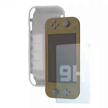 Steelplay JVASWI00071 Dangtelis, skaidrus pilkas, skirtas Nintendo Switch Lite