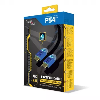 Steelplay 4K 2.0 HDMI didelės spartos Ultra HD LED laidas 2 m