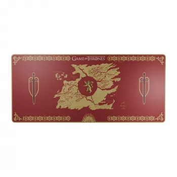 Lexip HBO Game of Thrones - Lannister Edition raudonas pelės kilimėlis