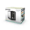 Gorenje T1100CLBK 2 griežinėlių skrudintuvas 1100 W Juodas