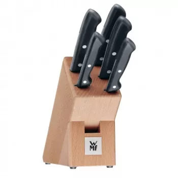 WMF 18.7469.9990 peilių rinkinys su stovu, 6 vnt.
