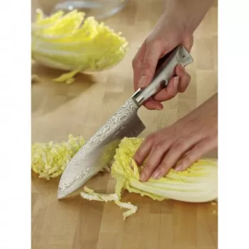 WMF Santoku peilis Grand Class Damasteel, virtuvinis peilis, Damastas