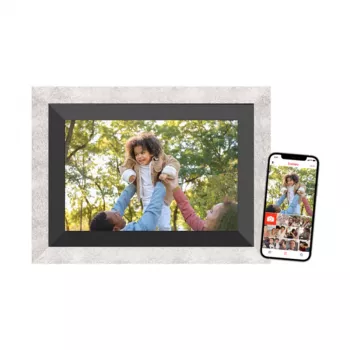 Braun DigiFrame 10B skaitmeninis nuotraukų rėmelis juodas, pilkas 25,6 cm (10,1 colio) jutiklinis ekranas su Wi-Fi