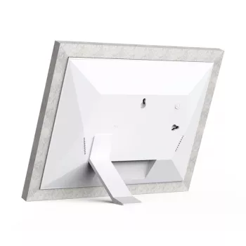 Braun DigiFrame 10W skaitmeninis nuotraukų rėmelis 25,6 cm (10,1 colio) jutiklinis ekranas Wi-Fi pilka/balta