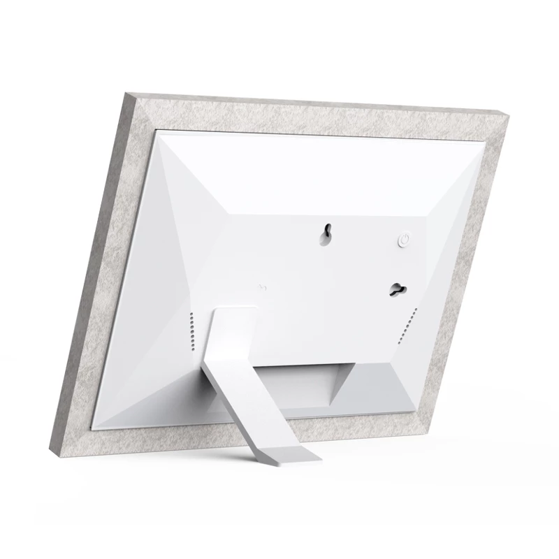 Braun DigiFrame 10W skaitmeninis nuotraukų rėmelis 25,6 cm (10,1 colio) jutiklinis ekranas Wi-Fi pilka/balta