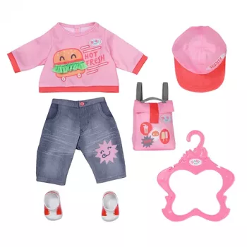 BABY born Snack Shop Apranga 43 cm lėlės drabužių rinkinys