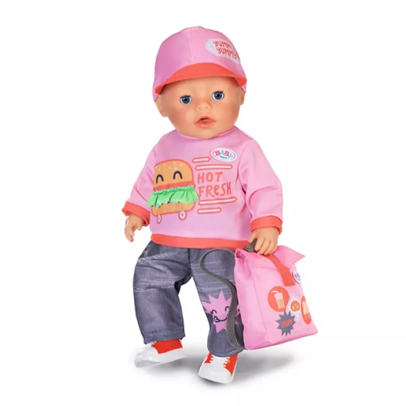 BABY born Snack Shop Apranga 43 cm lėlės drabužių rinkinys