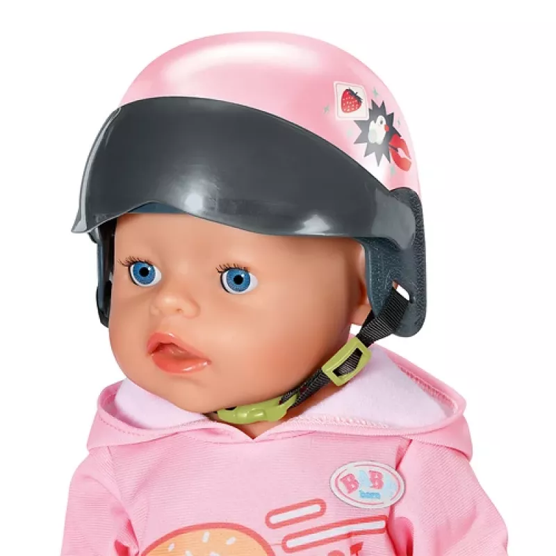 Šalmas paspirtukui lėlei BABY born 43 cm