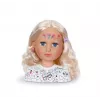 BABY born Styling Head Paint Artist – makiažo ir šukuosenų galva lėlei