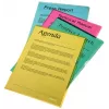 Esselte aplankas 105my A4 dėžutė po 100, A4, polipropilenas (PP), mėlyna, vertikalus, 220 mm, 1 mm