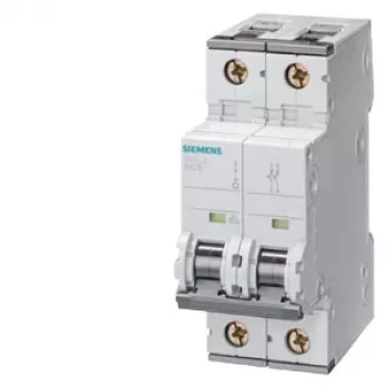 Siemens 5SY4210-6 mini grandinis automatas 10A 2 polių B charakteristika