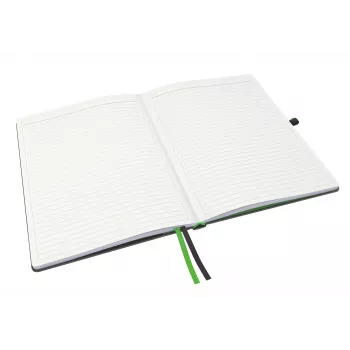 Leitz Notebook Complete A4 linijinis 96 g 80 lapų, juoda, A4, kietas viršelis