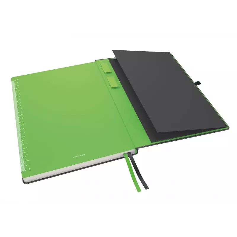 Leitz Notebook Complete A4 linijinis 96 g 80 lapų, juoda, A4, kietas viršelis