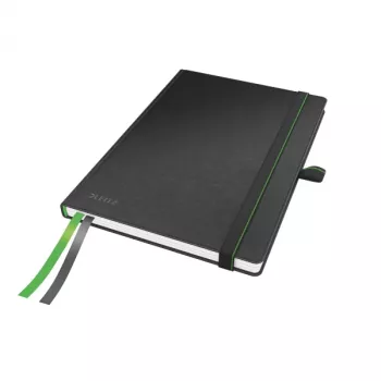 Leitz Notebook Complete A5 languotas 96 g 80 lapų, juoda