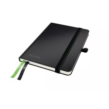 Leitz Notebook Complete A6 kvadratinis 96 g 80 lapų, juoda