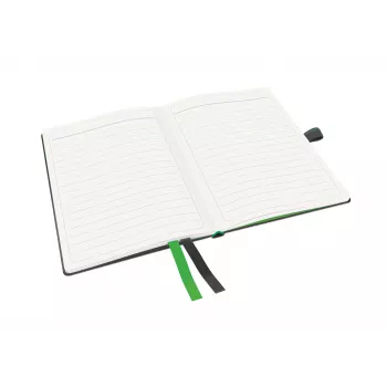 Užrašinė Leitz Notebook Complete A6 linijuota 96 g 80 lapų, juoda, kietas viršelis
