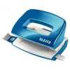 Leitz NeXXt WOW Mini skylmušėlis 2 skylutėms / 10 lapų, mėlynas, plastikinis, 8 cm, 5,5 mm, A4