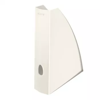 Leitz WOW žurnalų dėklas, Baltas, Plastikas, A4, 258 mm, 258 mm, 290 g