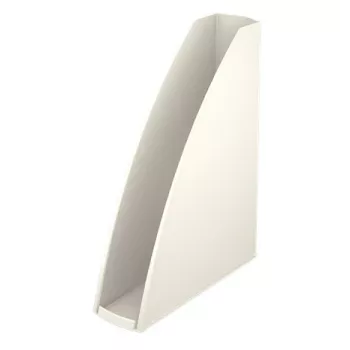 Leitz WOW žurnalų dėklas, Baltas, Plastikas, A4, 258 mm, 258 mm, 290 g